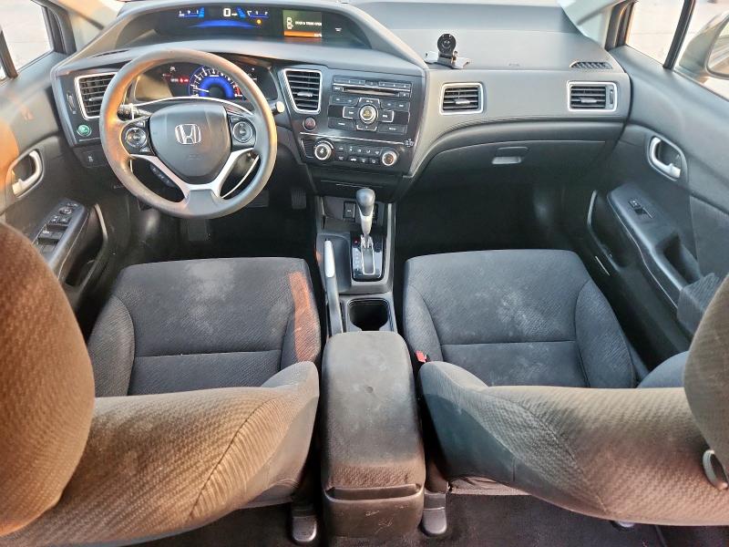 19XFB2F55DE002066 - 2013 HONDA CIVIC LX BLACK photo 8