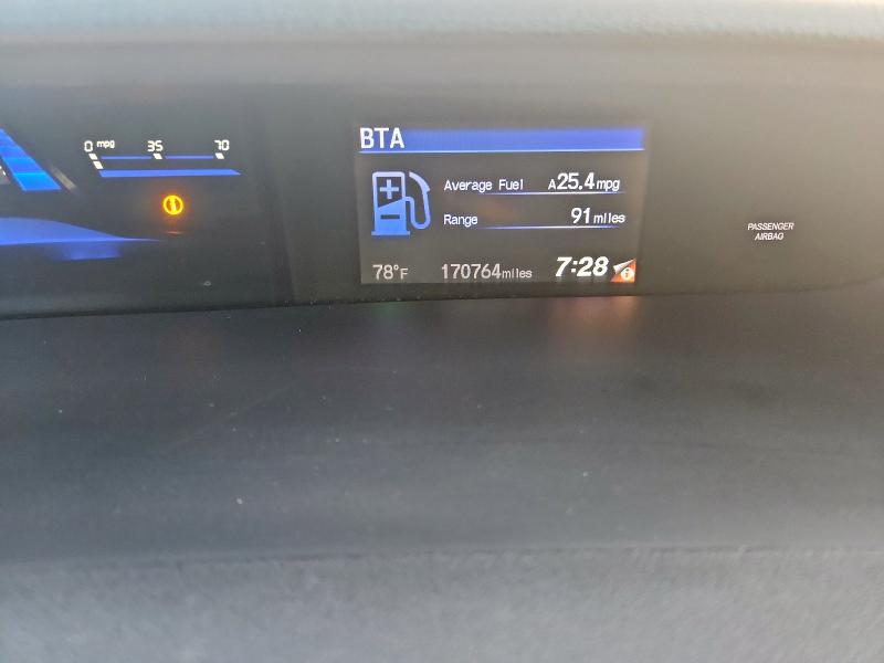 19XFB2F55DE002066 - 2013 HONDA CIVIC LX BLACK photo 9