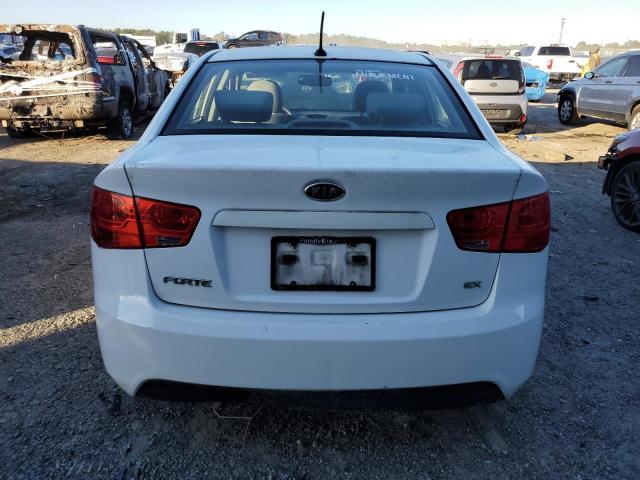 KNAFU4A23A5311395 - 2010 KIA FORTE EX WHITE photo 6