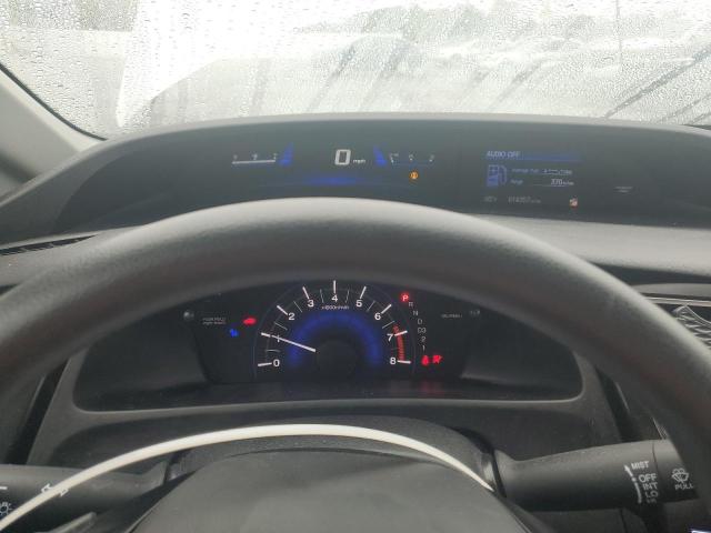 2HGFB2F54DH530722 - 2013 HONDA CIVIC LX SILVER photo 9