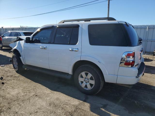 1FMEU73E99UA39701 - 2009 FORD EXPLORER XLT WHITE photo 2