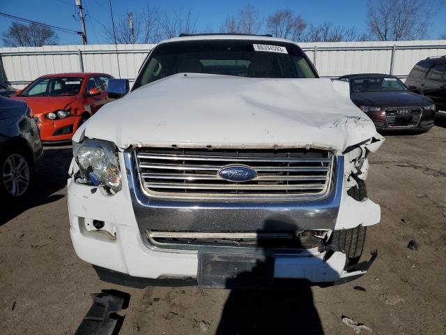 1FMEU73E99UA39701 - 2009 FORD EXPLORER XLT WHITE photo 5