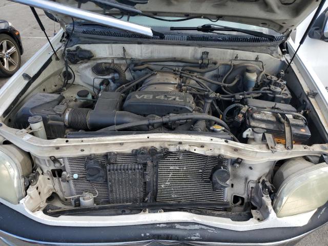 5TBRT34191S186969 - 2001 TOYOTA TUNDRA ACCESS CAB WHITE photo 11