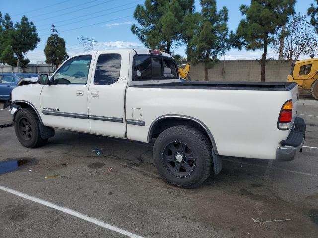5TBRT34191S186969 - 2001 TOYOTA TUNDRA ACCESS CAB WHITE photo 2