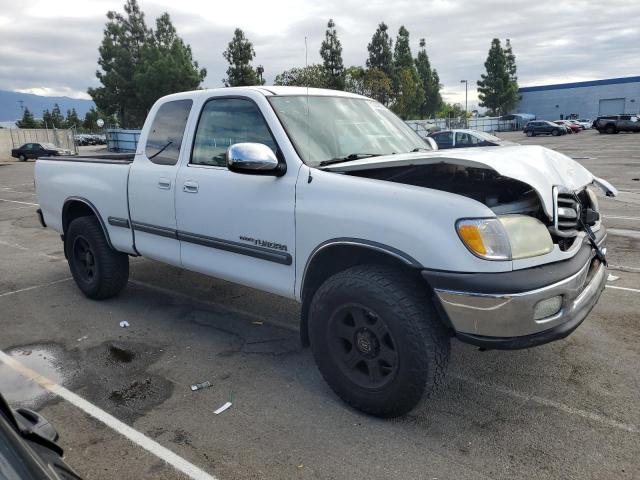 5TBRT34191S186969 - 2001 TOYOTA TUNDRA ACCESS CAB WHITE photo 4