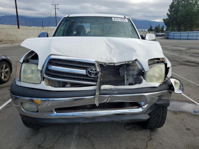 5TBRT34191S186969 - 2001 TOYOTA TUNDRA ACCESS CAB WHITE photo 5
