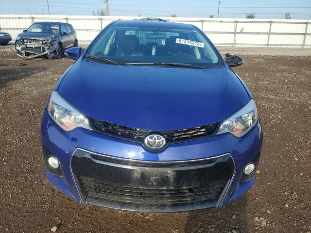 2T1BURHE0FC406229 - 2015 TOYOTA COROLLA L BLUE photo 5