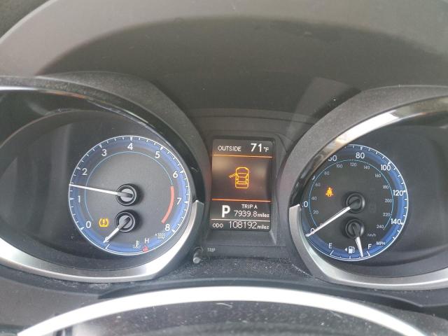 2T1BURHE0FC406229 - 2015 TOYOTA COROLLA L BLUE photo 9