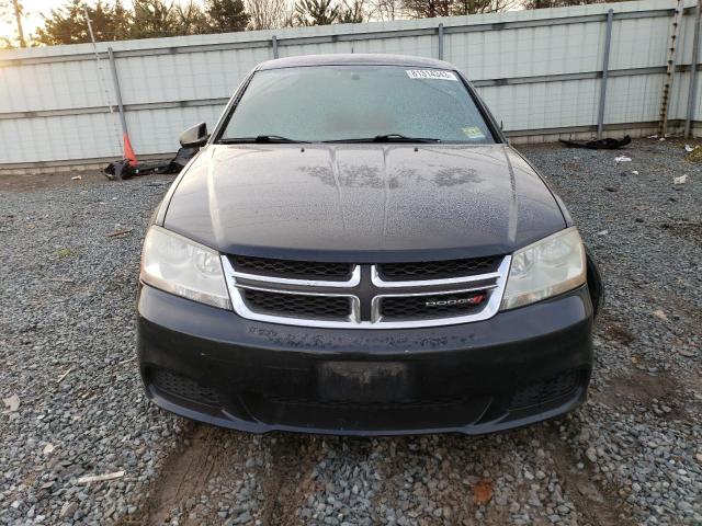 1C3CDZAB4CN286002 - 2012 DODGE AVENGER SE BLACK photo 5