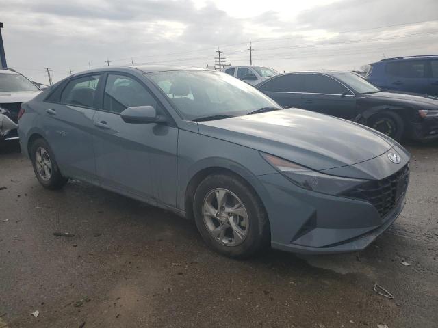 KMHLL4AG1NU349123 - 2022 HYUNDAI ELANTRA SE GRAY photo 4