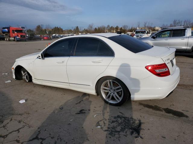 WDDGF8AB8EG201600 - 2014 MERCEDES-BENZ C 300 4MATIC WHITE photo 2