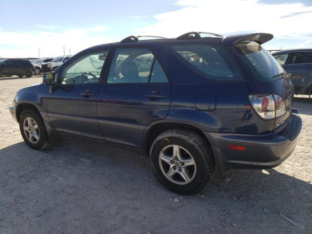 JTJGF10U730162568 - 2003 LEXUS RX 300 BLUE photo 2