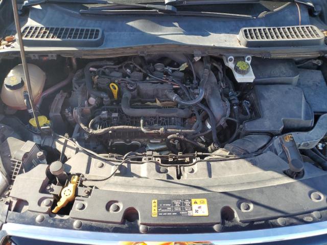 1FMCU9GD4KUB09857 - 2019 FORD ESCAPE SE Սև լուսանկար 12