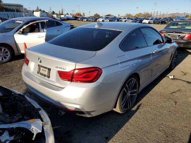 WBA4W7C57KAG52434 - 2019 BMW 440I SILVER photo 3