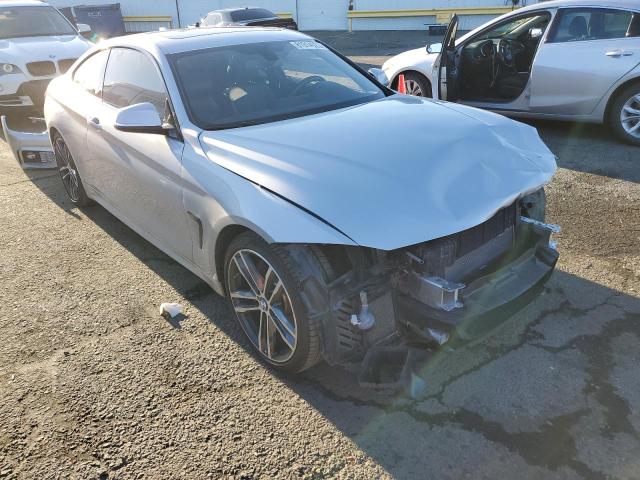 WBA4W7C57KAG52434 - 2019 BMW 440I SILVER photo 4