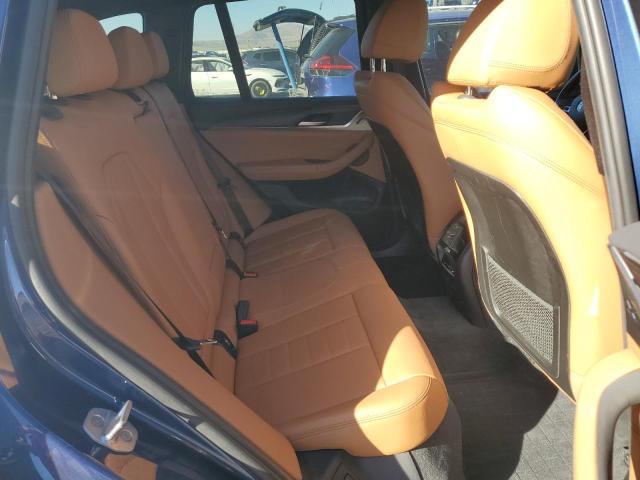 5UXTR9C5XJLD62935 - 2018 BMW X3 XDRIVE30I Կապույտ լուսանկար 11