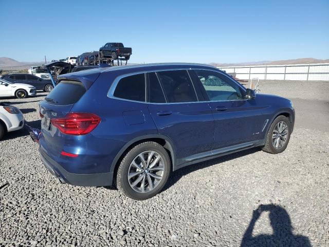 5UXTR9C5XJLD62935 - 2018 BMW X3 XDRIVE30I Կապույտ լուսանկար 3