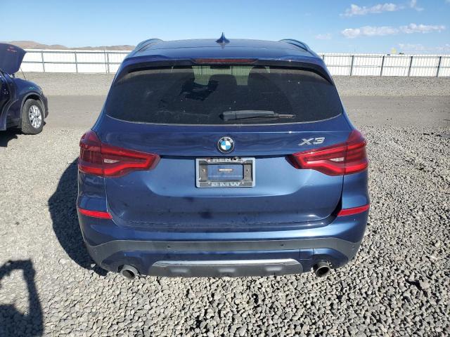 5UXTR9C5XJLD62935 - 2018 BMW X3 XDRIVE30I Կապույտ լուսանկար 6