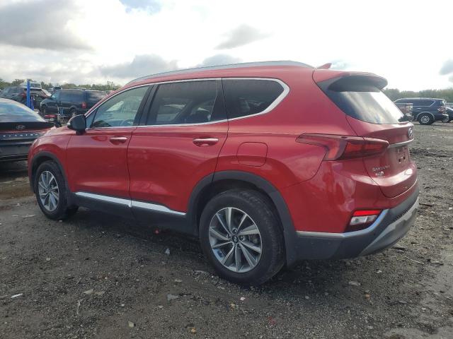 5NMS3CAD9LH229140 - 2020 HYUNDAI SANTA FE SEL RED photo 2