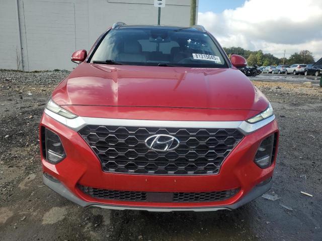5NMS3CAD9LH229140 - 2020 HYUNDAI SANTA FE SEL RED photo 5