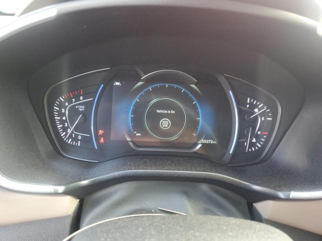 5NMS3CAD9LH229140 - 2020 HYUNDAI SANTA FE SEL RED photo 9