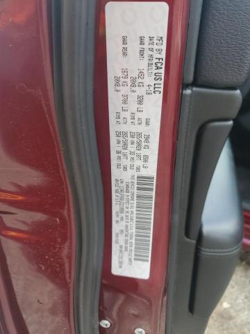 1C4RJFAG0JC219950 - 2018 JEEP GRAND CHER LAREDO წითელი ფოტო 13