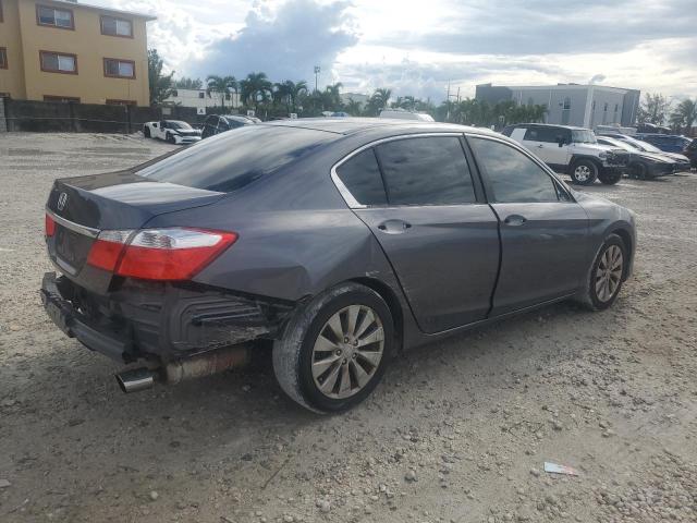 1HGCR2F75DA102382 - 2013 HONDA ACCORD EX ნაცრისფერი ფოტო 3