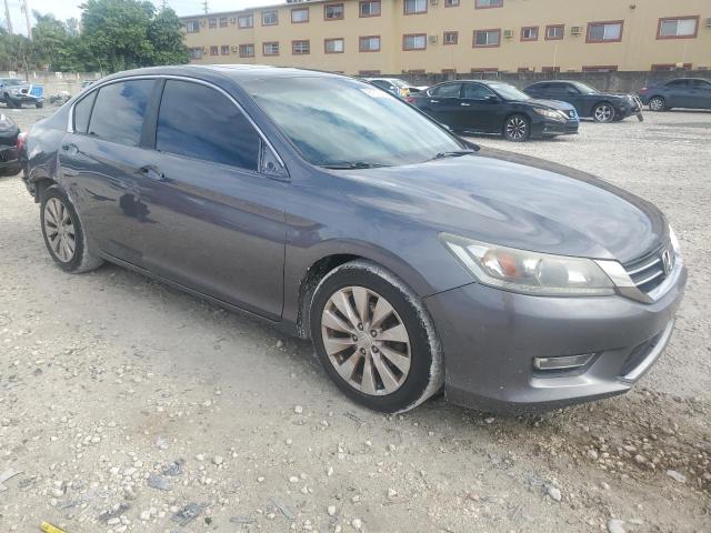 1HGCR2F75DA102382 - 2013 HONDA ACCORD EX ნაცრისფერი ფოტო 4