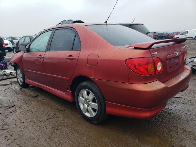 1NXBR32E83Z005884 - 2003 TOYOTA COROLLA CE RED photo 2