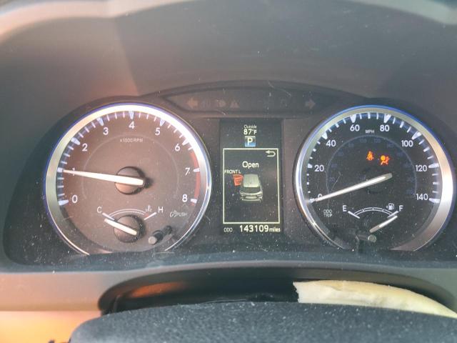 5TDKKRFHXFS098352 - 2015 TOYOTA HIGHLANDER XLE WHITE photo 9