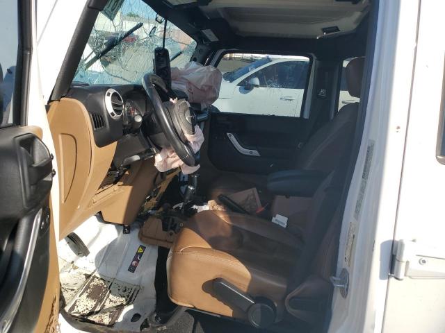 1C4BJWEG2GL149730 - 2016 JEEP WRANGLER U SAHARA Սպիտակ լուսանկար 7