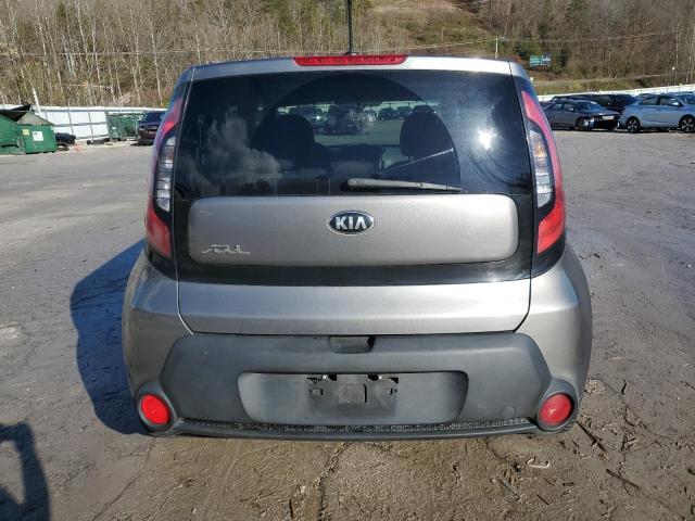 KNDJP3A57F7116131 - 2015 KIA SOUL + GRAY photo 6
