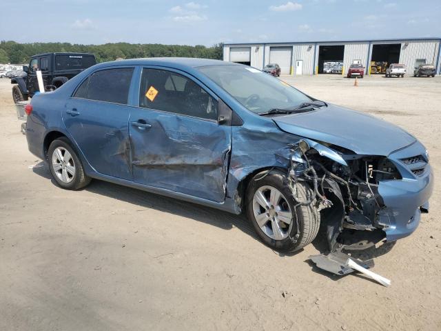 5YFBU4EE9CP017382 - 2012 TOYOTA COROLLA BASE أزرق صورة 4