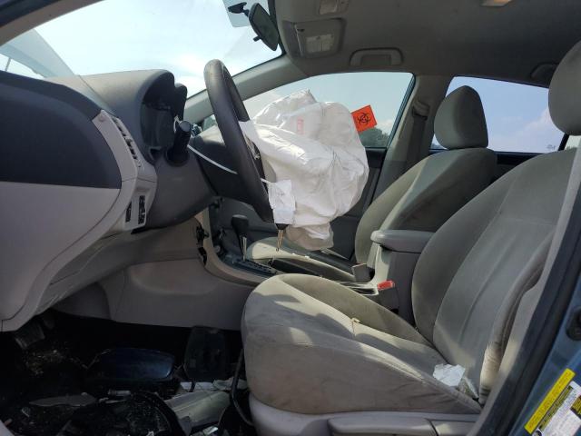 5YFBU4EE9CP017382 - 2012 TOYOTA COROLLA BASE أزرق صورة 7