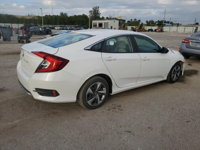 2HGFC2F60LH507555 - 2020 HONDA CIVIC LX WHITE photo 3