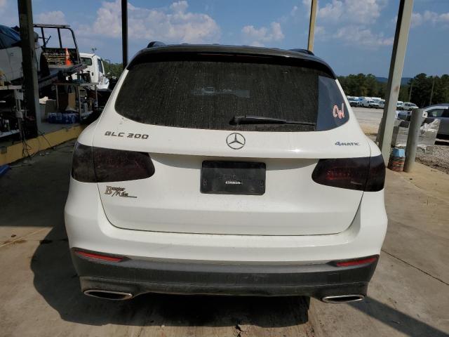WDC0G4KB6JV069324 - 2018 MERCEDES-BENZ GLC 300 4MATIC WHITE photo 6