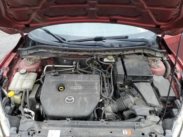 JM1BL1VGXB1902440 - 2011 MAZDA 3 I BURGUNDY photo 11