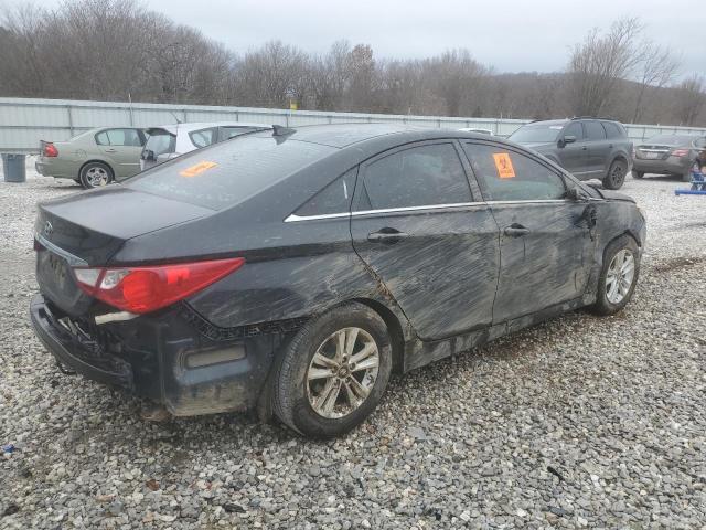 5NPEB4AC7EH828931 - 2014 HYUNDAI SONATA GLS BLACK photo 3