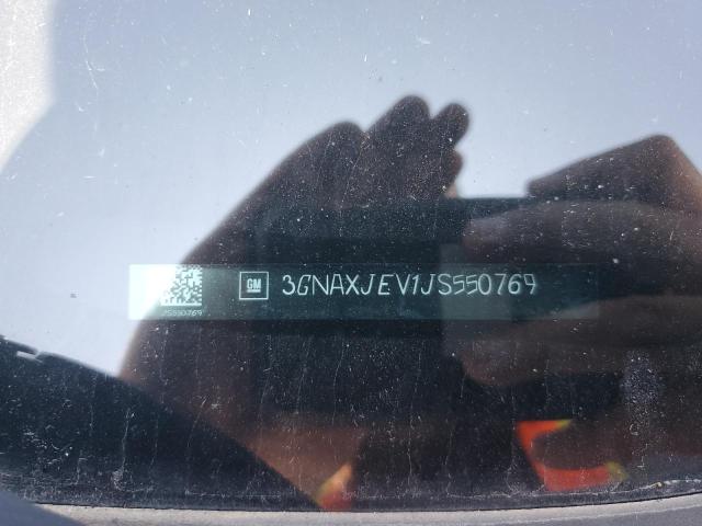 3GNAXJEV1JS550769 - 2018 CHEVROLET EQUINOX LT WHITE photo 13