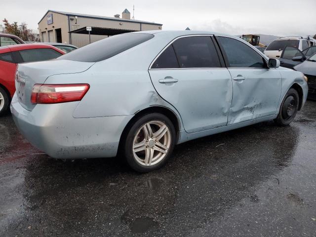 4T1BE46K27U663935 - 2007 TOYOTA CAMRY CE BLUE photo 3