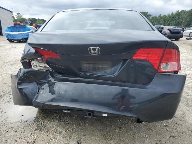1HGFA16828L073134 - 2008 HONDA CIVIC EX BLACK photo 6