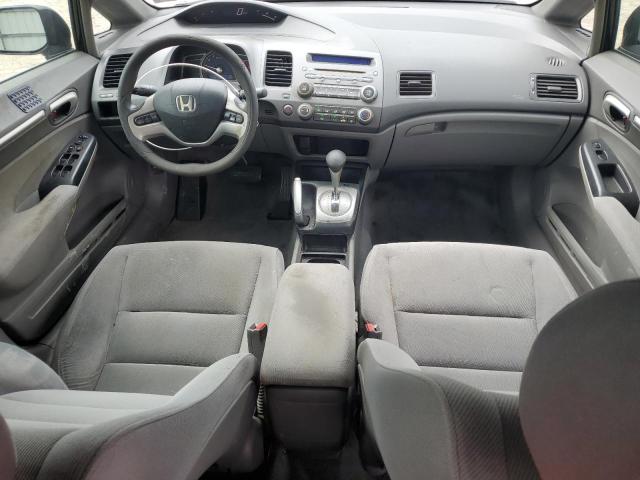 1HGFA16828L073134 - 2008 HONDA CIVIC EX BLACK photo 8