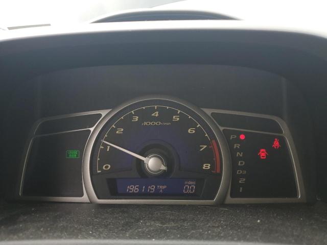 1HGFA16828L073134 - 2008 HONDA CIVIC EX BLACK photo 9