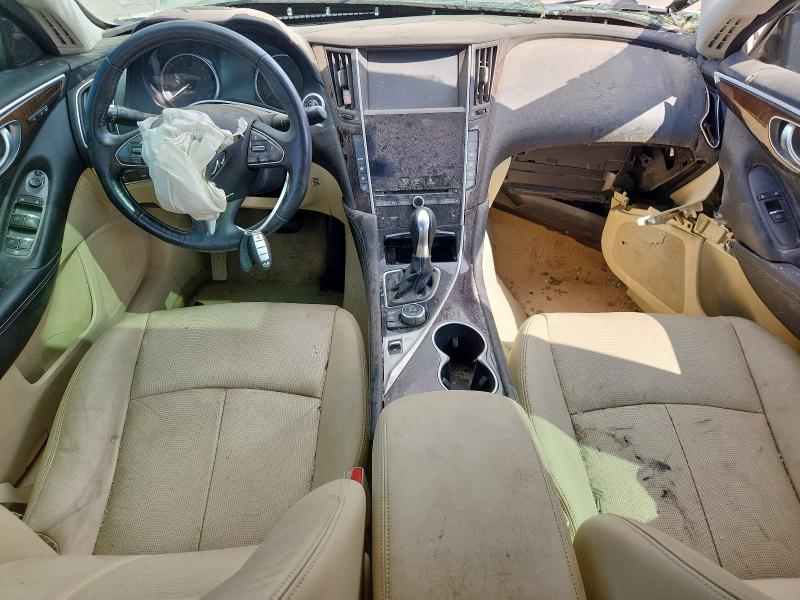 JN1BV7AR7EM704991 - 2014 INFINITI Q50 BASE WHITE photo 8