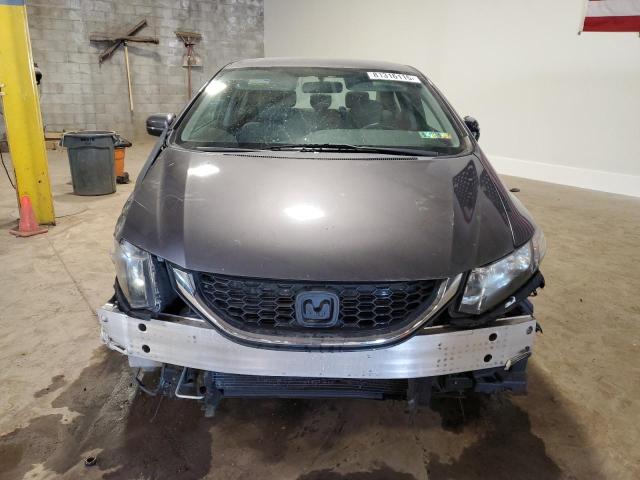 19XFB2F55FE701345 - 2015 HONDA CIVIC LX გრაფიტი ფოტო 5