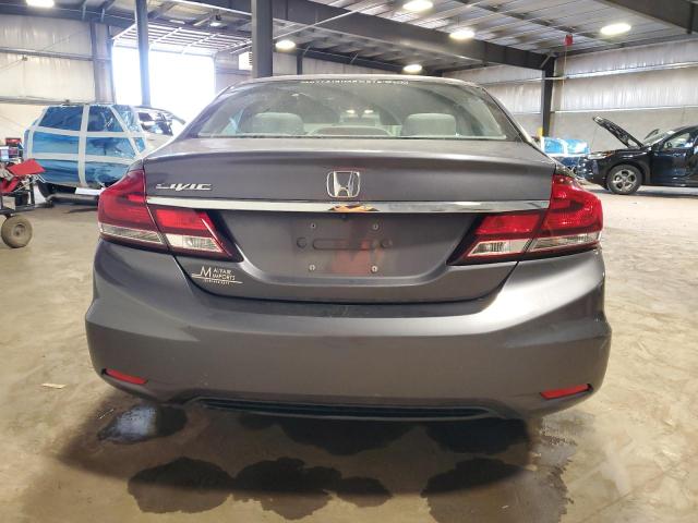 19XFB2F55FE701345 - 2015 HONDA CIVIC LX გრაფიტი ფოტო 6