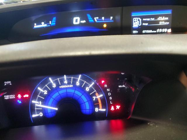 19XFB2F55FE701345 - 2015 HONDA CIVIC LX გრაფიტი ფოტო 9