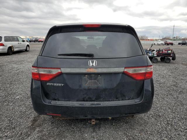 5FNRL5H23CB506901 - 2012 HONDA ODYSSEY LX BLACK photo 6