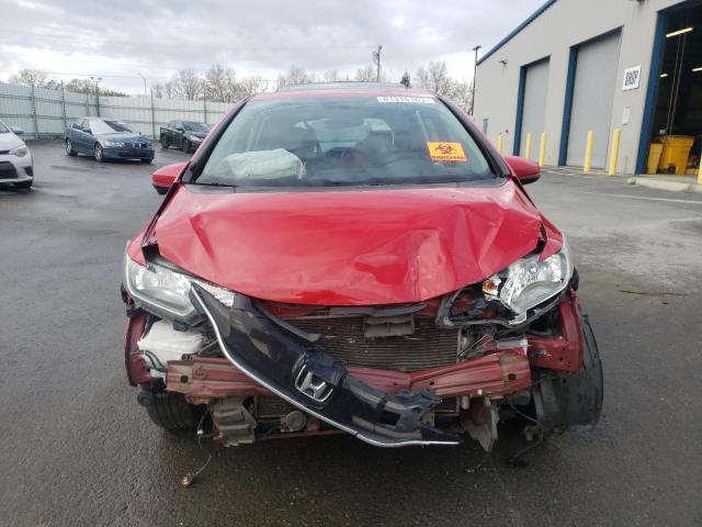 3HGGK5H82FM712436 - 2015 HONDA FIT EX RED photo 5