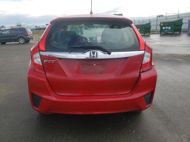 3HGGK5H82FM712436 - 2015 HONDA FIT EX RED photo 6